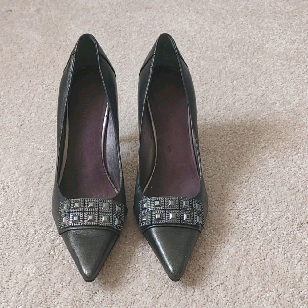 Silver heels